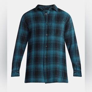 No Boundaries Men's & Big Men's Long Sleeve Textured Shirt